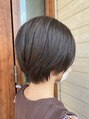 イコウヘアデザイン(icou hair design)&nbsp;朝のスタイリングやお手入れが簡単なぴたっとショート◆