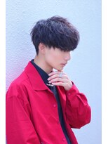 【フォルテ飯塚裕士】アーバンツーブロックマッシュ