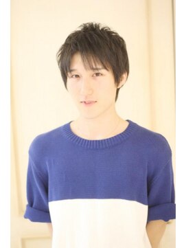 美容室 リーフ 竜南店(LeaF) 黒髪が人気！！おしゃれメンズ×スパイキーショート