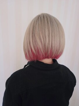 ブルーフェアリー(Blue Fairy) 【BLUEFAIRY】インナーピンク★大人スタイル★大人ボブ