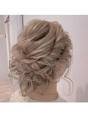ヘアセットアレンジメイクブライダルお呼ばれヘア成人式ヘア