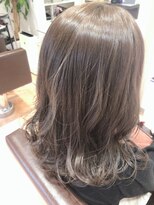 ヘアーアンドメイク ペリドット(hair&make Peridot)&nbsp;ミルクティーベージュ/こっくりカラー/30代/40代/50代/60代