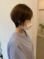 クマ(kuma.)&nbsp;ハイライトショートボブ