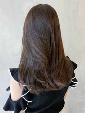 アルバム 渋谷パルコ(ALBUM) オリーブグレージュ_グレージュカラーボブウルフ_ba401771