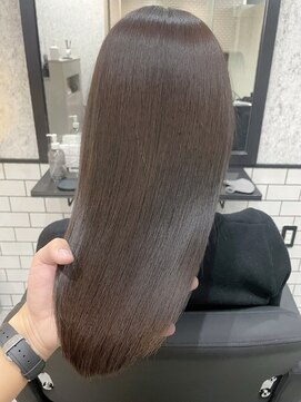 アンド(ANDO) 【本町】ショコラグレージュ 髪質改善カラー 透明感 ウルトワ