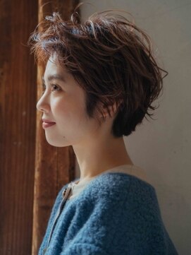 チャチャブラン(cha-cha Blanc) ショートボブパーマ