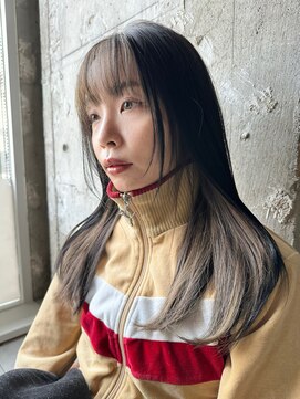 エッセ 大阪梅田茶屋町店(esse) 前髪インナー＋インナーハイライトカラー