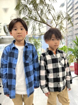 ルーツ ヘア デザイン(roots hair design) 西区新町美容室★roots★子供カット子供パーマキッズカット