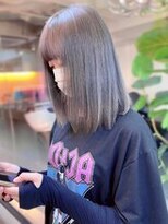 ディア(.eer)&nbsp;シルバーグレー☆ハイトーンカラー/ケアブリーチ/南船場