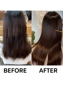 モーブ(MAUVE) 髪質改善【美髪矯正】ビフォー・アフター9