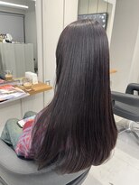 バルベストーキョーサウス(BARBES TOKYO SOUTH)&nbsp;艶やかパープルブラックヘア【RISA】