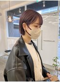 ラベンダーベージュ/ミニボブ
