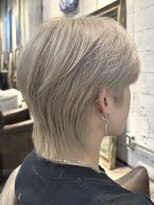 韓国2wayマッシュミニウルフホワイトミルクティー