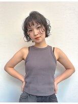 デイジードゥ(Daisy duex)&nbsp;暗髪パーマスタイル