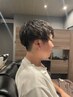 【OPNE記念】カットコースSV(顔剃り+顔パック)+パーマ　14,800円→13,800円