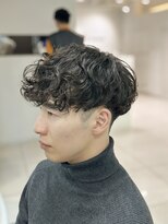 テクト バイアッシュ 吉祥寺店(Tect by Ash)&nbsp;緩めスペインカールマッシュ刈り上げツーブロック19時以降