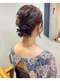 ボブアレンジ/ヘアセット/ショコラブラウン
