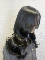ヘアースペースブルーム プリュス 石橋店(HAIR SPACE BLOOM plus)&nbsp;#透明感カラー#オリーブグレージュ#顔まわりレイヤーカット