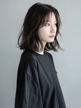 アルトリスト(Altruist Aging×HAIR&SPA) ☆ダークパープルナチュラルショートミルクブラウン髪質改善ボブ
