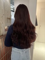 トッド(tod)&nbsp;wine red   ［ブリーチなしカラー/ダブルカラー/暖色系カラー］