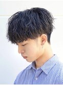 メンズカットマッシュツイストスパイラルパーマメンズサロン眉毛