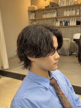 サップ 吹田店(Sup) ツイストスパイラル シャドウパーマ センターパート