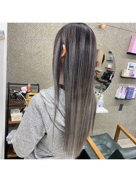 メルシー 福岡天神店(Merci) カラー+エクステ[エクステ/シールエクステ/インナーエクステ]