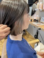 セン バイ エント(sen by emt) 透明感ベージュ×インナーカラー