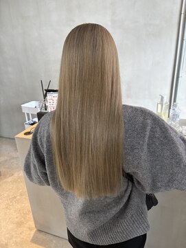 トリニティ(trinity) ブリーチダブルカラー・オリーブベージュ【豊見城】