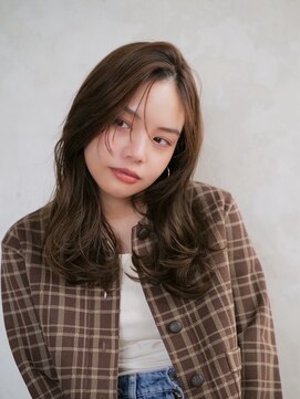 キイ ギンザ(k.e.y GINZA) 秋カラー/レイヤーカット/ヘーゼルベージュ