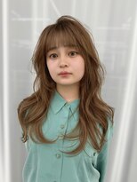 アマトウキョウスマートサロン(AMA TOKYO×Smart Salon)&nbsp;海外風レイヤー　カーテンバング　バタフライレイヤー