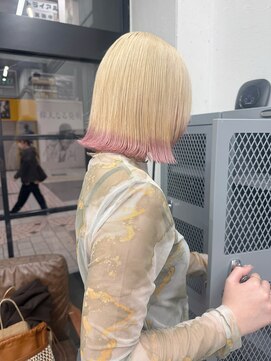 ブレス(bless) ブロンド/ピンク