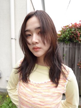 セーヌアワー(CEINE OUR) 三軒茶屋【CEINEOUR】姫カットレイヤー×ココアブラウン