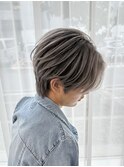 バレイヤージュ20代30代40代◎シャドールーツフェザーパーマ