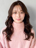 キリ 表参道(kyli)&nbsp;斜めバング前髪艶感くびれヘア小顔カットうるツヤうる艶髪