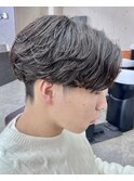 圧倒的毛流れフェザーパーマ/メンズパーマ