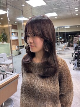 ココアブラウン/ブリーチなしダブルカラー