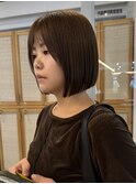 前下がりボブ