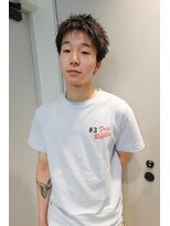 ソーレ(sole)&nbsp;メンズショート　アクティブショート　ピンパーマ　刈り上げ