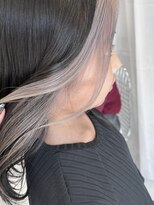 ネオリーブウリ 二子玉川店(Neolive uri)&nbsp;ミディアムヘア暗めカラーデザインカラーフェイスフレーミング