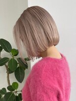 エリマバイフィフス 調布(elima by fifth) 調布ダブルカラータッセルボブミルクティーベージュカラーカラー