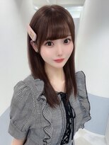 リルミー ミュエナ 大須 矢場町(Lilme myuena) ココアカラー/大人ガーリー/似合わせカット/名古屋