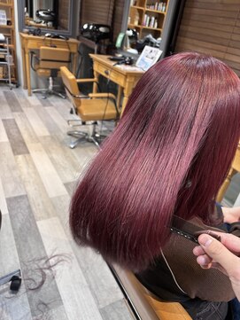 コル アサヒカワ(col asahikawa) aespaニンニンワインレッド！