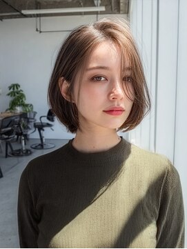 ダル 渋谷/表参道(DAL.) レイヤーカット/ボブ/髪質改善カラー/縮毛矯正/暗めカラー