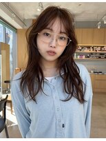 ケイトテイラー(KATETAYLOR)&nbsp;ロングレイヤーマロンベージュ