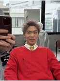 プラチナピンクスパイキーショート