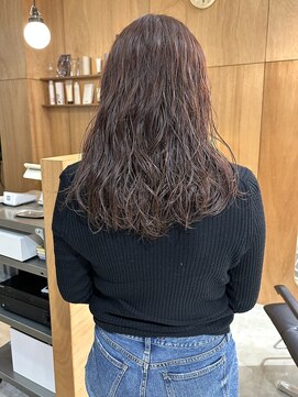 パークホワイト 代官山(PARK White) ニュアンスパーマレイヤーハッシュカットココアブラウン