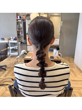 アルマヘアー(Alma hair by murasaki) ◎お呼ばれ♪編みおろしスタイル◎
