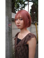 リンダエイト(LINDA eight∞)&nbsp;テラコッタ/レトロ/チェリーレッド/ボブ/20代