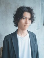 テラス 大曽根(TERAS)&nbsp;ニュアンス強めパーマ/メンズカット